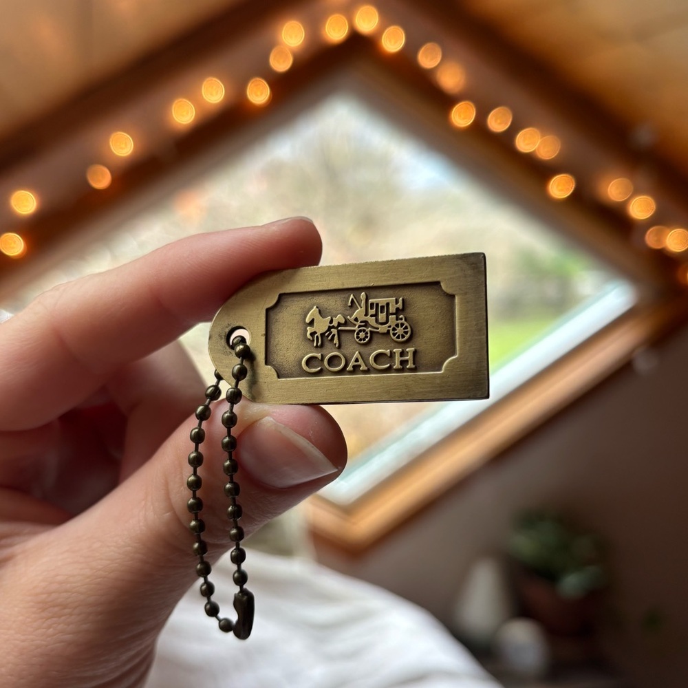 Coach Gold Key Holder
